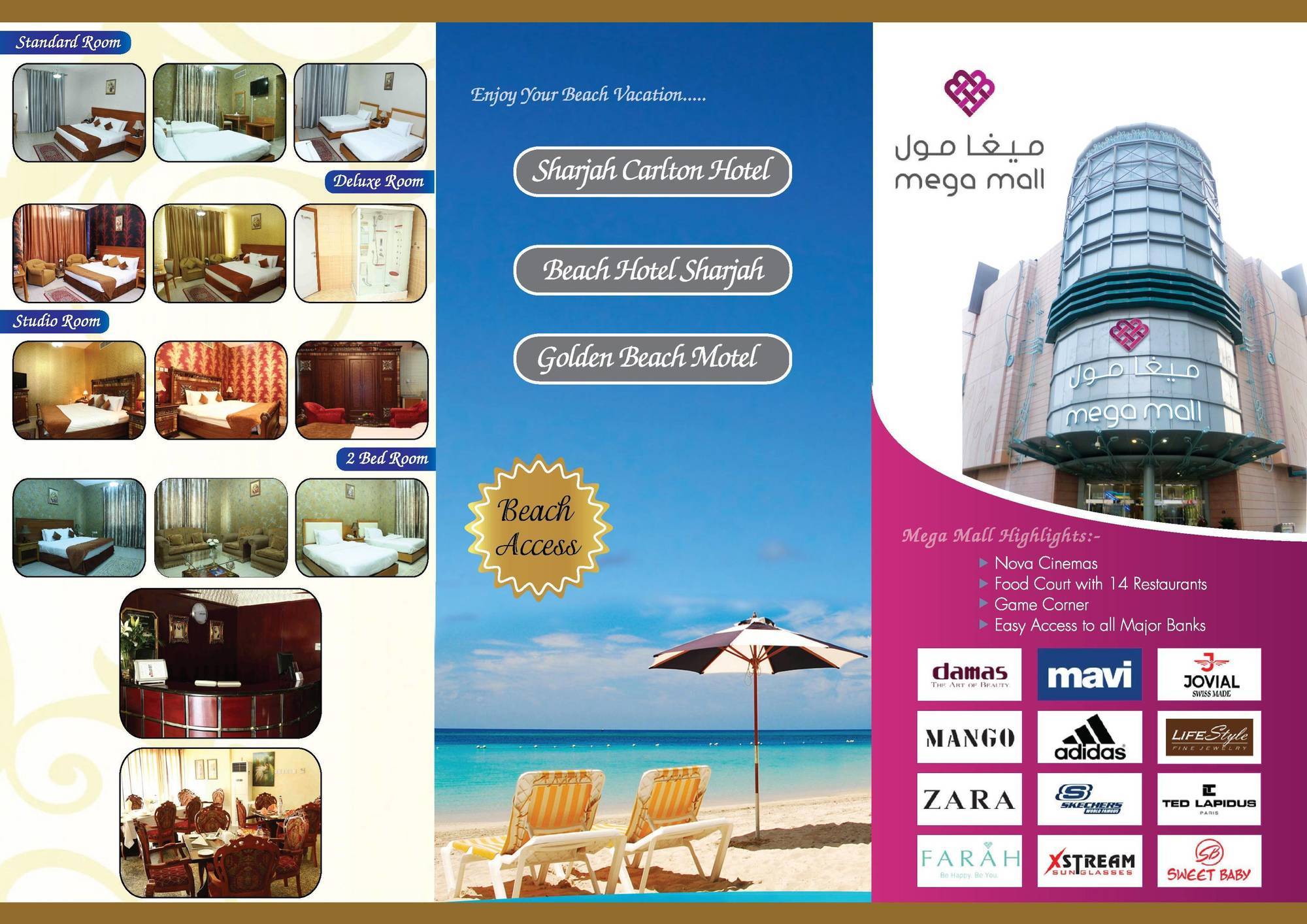 Arbella Boutique Hotel Sharjah Exterior photo